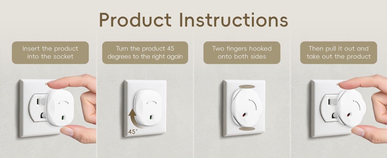 BBsecure Outlet Covers Baby Proofing