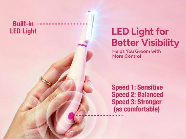 Electric Dermaplaning Razor