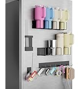 HGZBS Magnetic Cup Holder Set - Universal Organizer Fits Stanley 20/30/40oz &amp; All Cups up to 3.25...