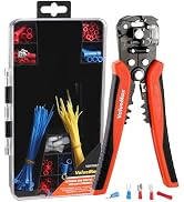 ValueMax 266PCS Wire Stripper Tool Kit, Self-adjusting 8" Automatic Wire Stripping Tool for AWG 1...