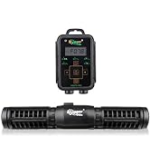 hygger 1850 GPH 18W Aquarium Wave Maker, Adjustable Cross Flow Pump with LED Display Controller, ...