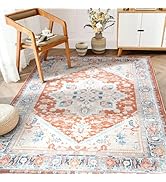 BESTSWEETIE Area Rugs 5x7 Rug for Living Room, Washable Rug 5x7, Non Slip Water Repellent Floor C...