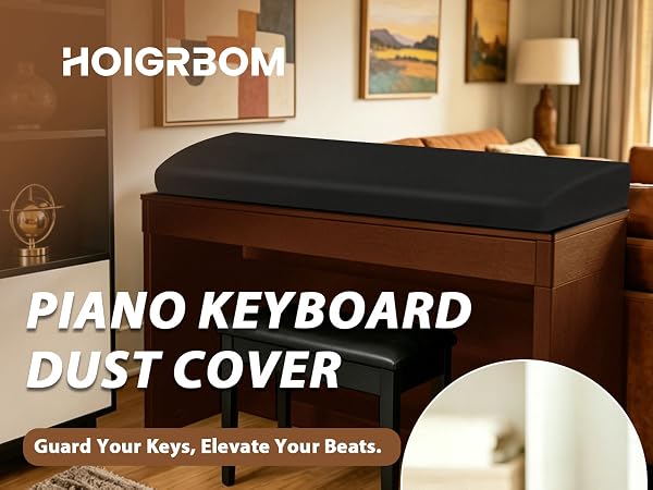 Piano Keyboard Dust Cover