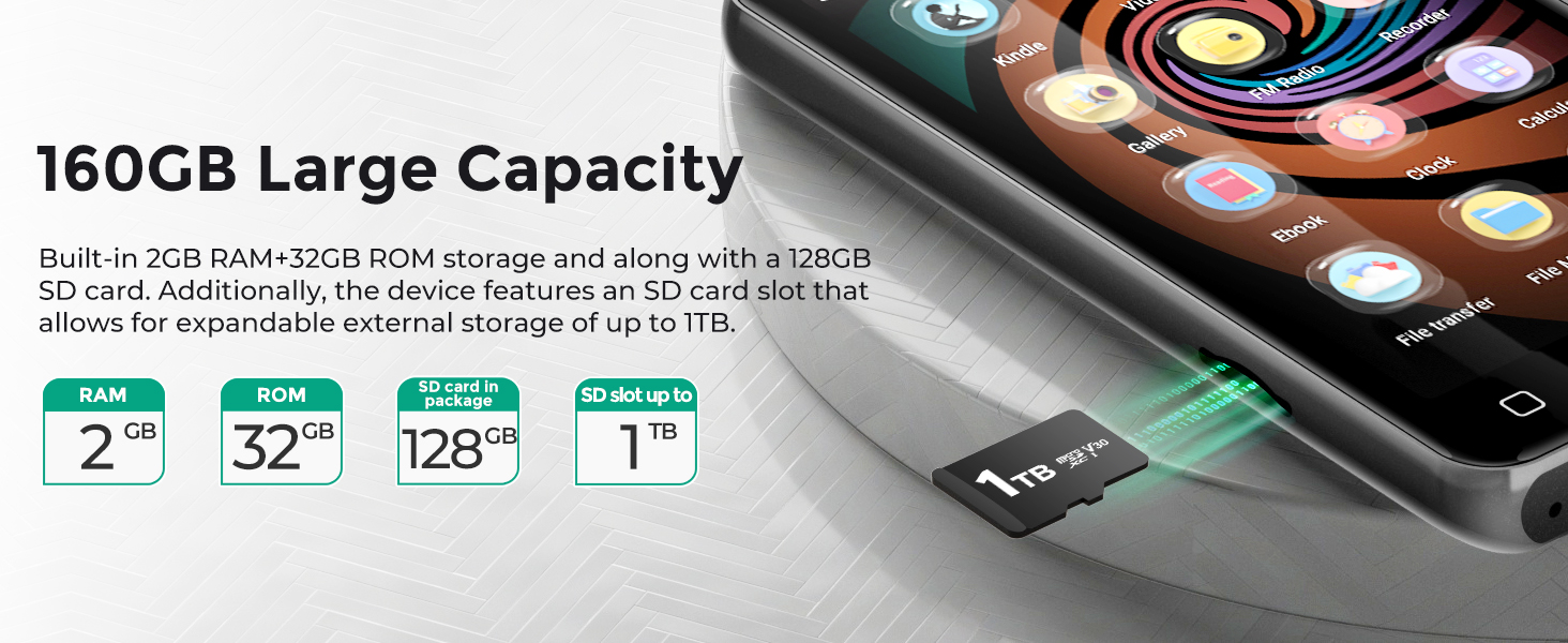 mp3 player with bluetooth and wifi