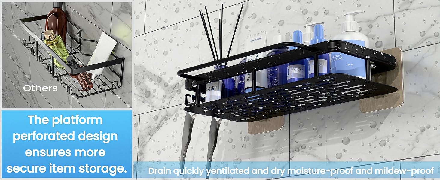 bathroom shower organizer