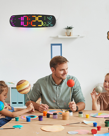 Digital Wall Clock