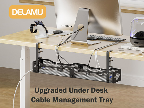 Extended Under Desk Cable Management