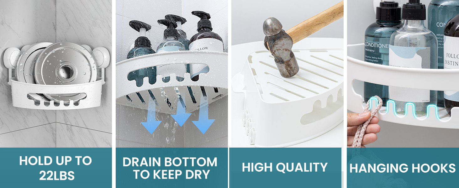 shower caddy corner