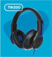 ThinkWrite Technologies TWT Audio Duro, TW200 | Premium Over-Ear Noise Reducing Headphones (3.5mm...