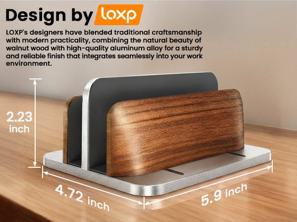 vertical laptop stand