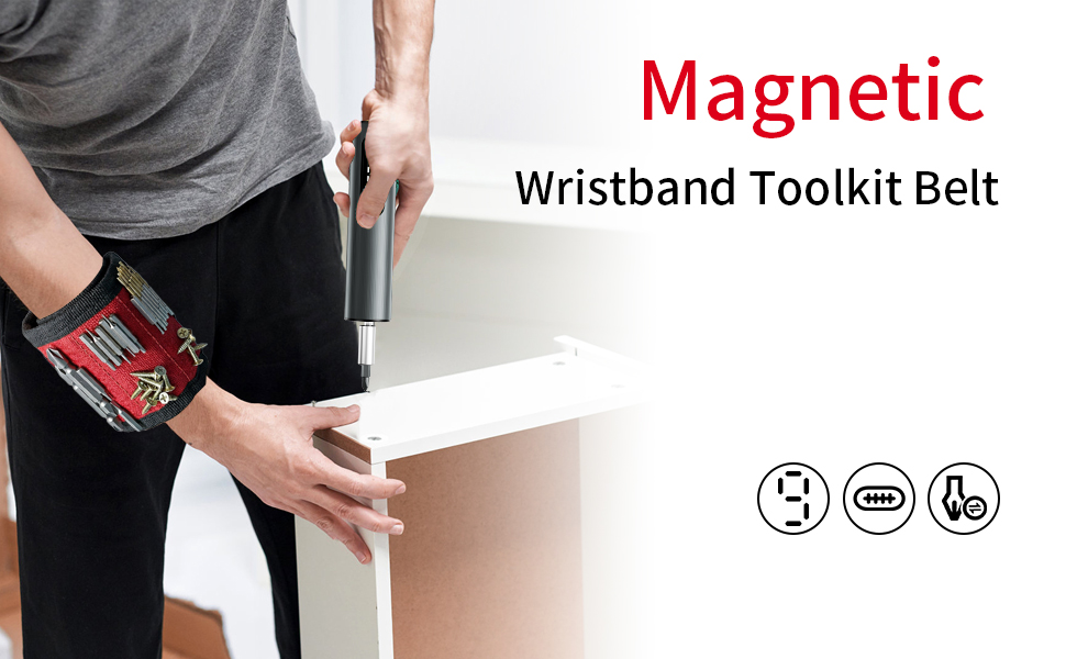 Magnetic WristbandToolkitBelt