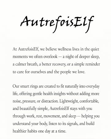 AutrefoisElf Fitness Tracker No Subscription Fee