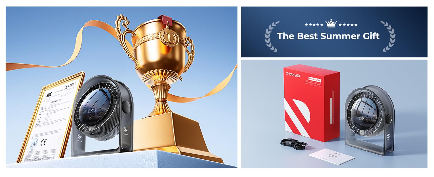 Perfect for gifting friends or family, it suits home and office use, bringing coolness anywhere