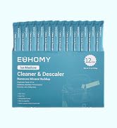 EUHOMY Ice Maker Cleaner &amp; Descaler | 12 Use &amp; Individually Packed | Ice Machine Cleaner with Org...