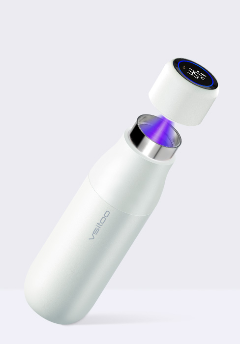 Self-Cleaning Smart Water Bottle