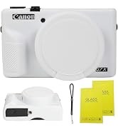 SZHSYJY Case for Canon Powershot G7 X Mark III Digital Camera,Soft Silicone Case for Canon Powers...