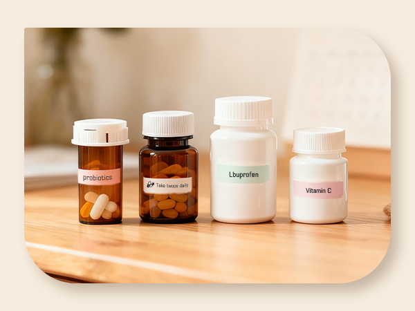 Everyday Household Storage Category Label Making