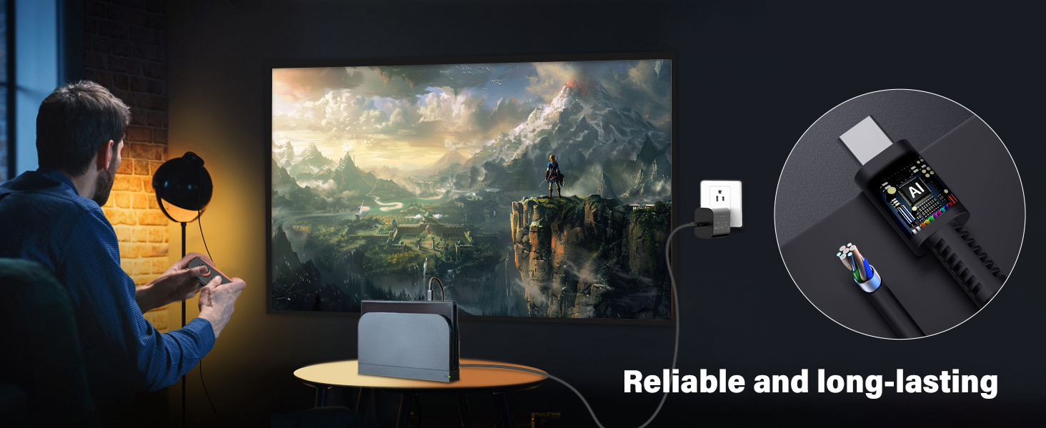 switch 2 controller charger fast charging