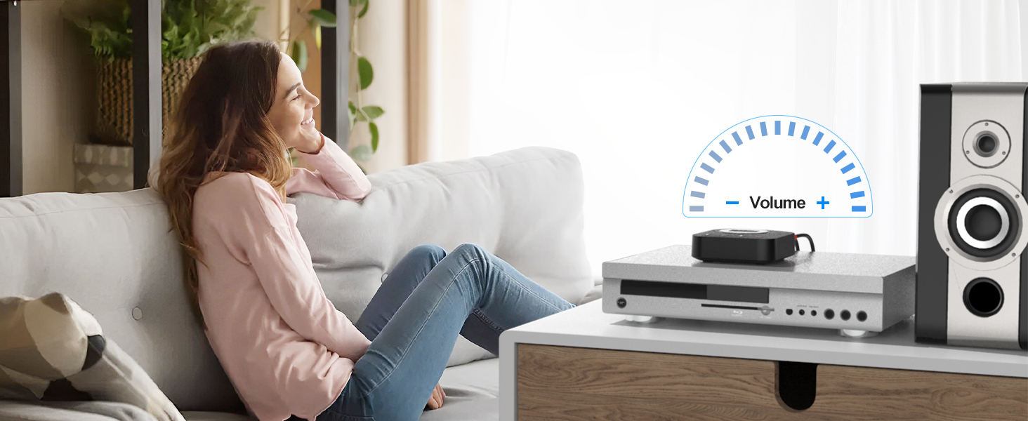 1Mii B06HD+ Hi-Res LDAC Bluetooth Wireless Audio Adapter