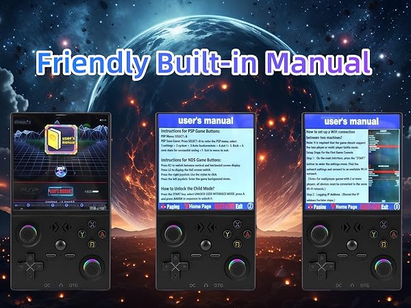 Friendly Built-in Manual