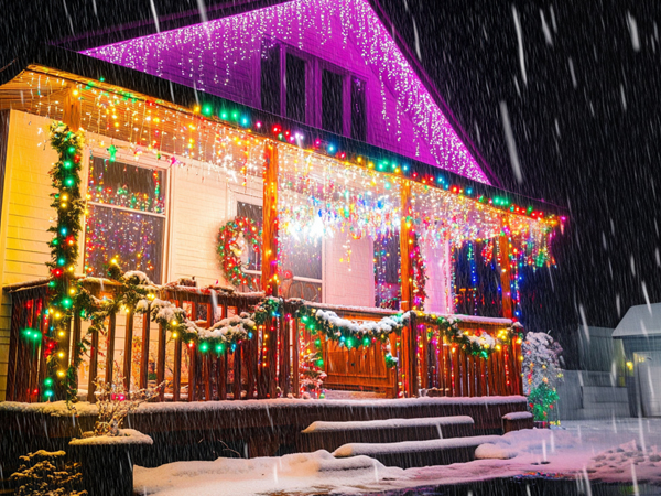 outdoor fairy lights waterproof