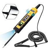 AWBLIN 4-75V DC Automotive Test Light, LCD Digital Light Tester with Voltmeter, Heavy Duty Circui...