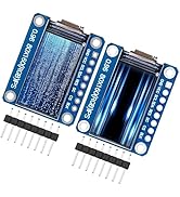 Meshnology 2pcs 0.96inch LCD Display Module TFT 80x 160 Resolution Onboard IPS Full-Color Liquid ...