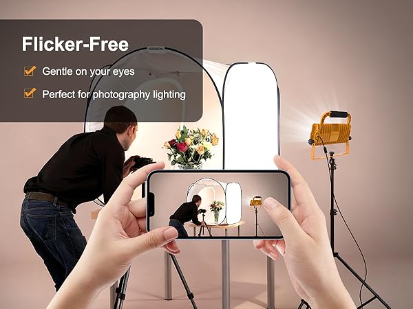 flicker -free work light
