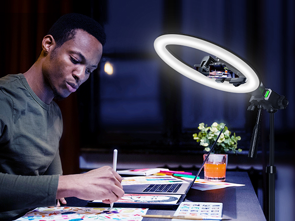 ring light with stand