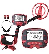PANCKY Metal Detectors for Adults Waterproof, Professional Higher Accuracy Gold Detector with LCD...