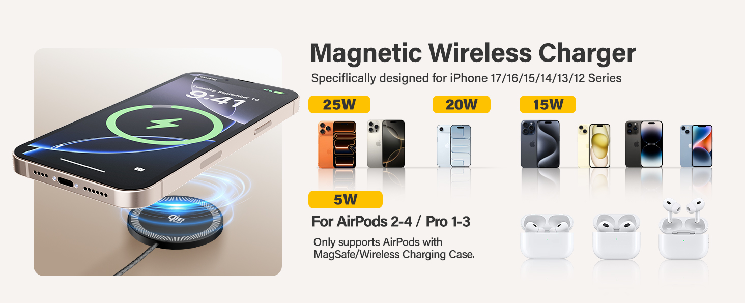magnetic wireless charger