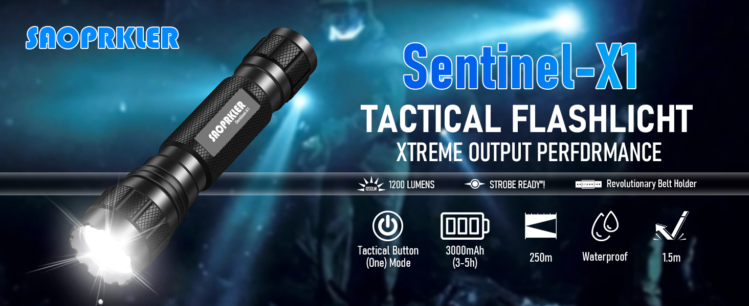 Tactical Flashlights High Lumen