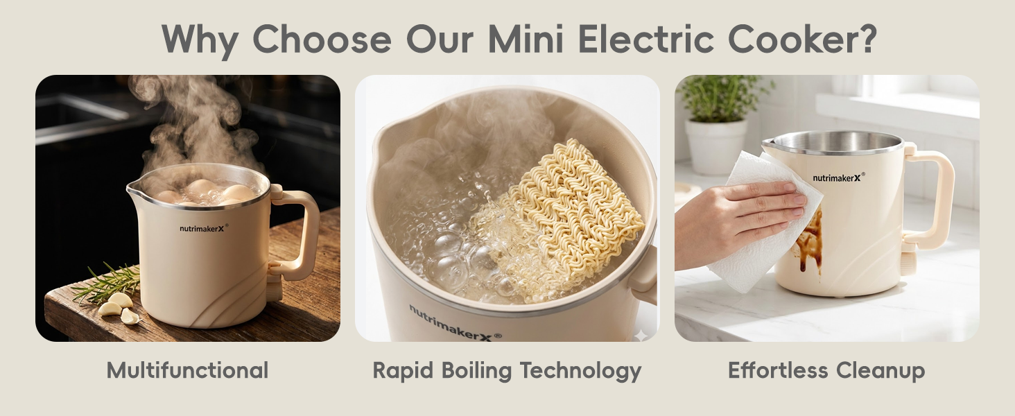 why choose our mini electric cooker