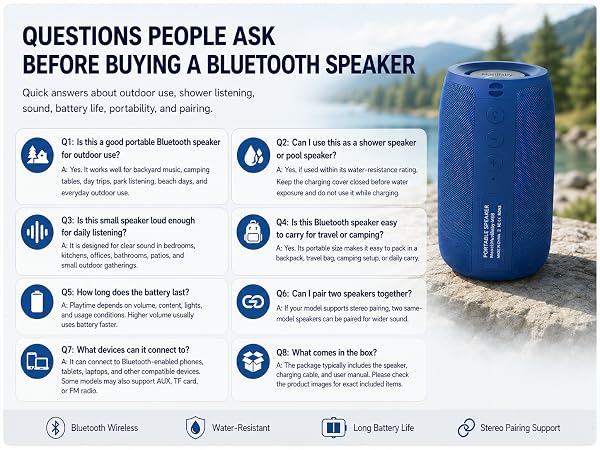 weatherproof bluetooth speaker rain splash resistant durable outdoor adventure ipx5