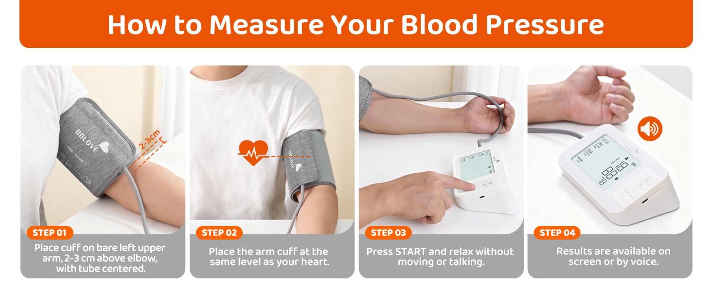HOW TO USE BLOOD PRESSURE MONITOR