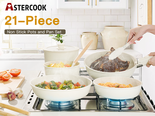 pots and pans set non stick