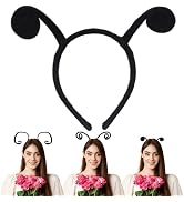 KHC-KHF Butterfly Ladybug Bee Headbands Cute Bug Antenna Hairbands Adults Halloween Costume Cospl...