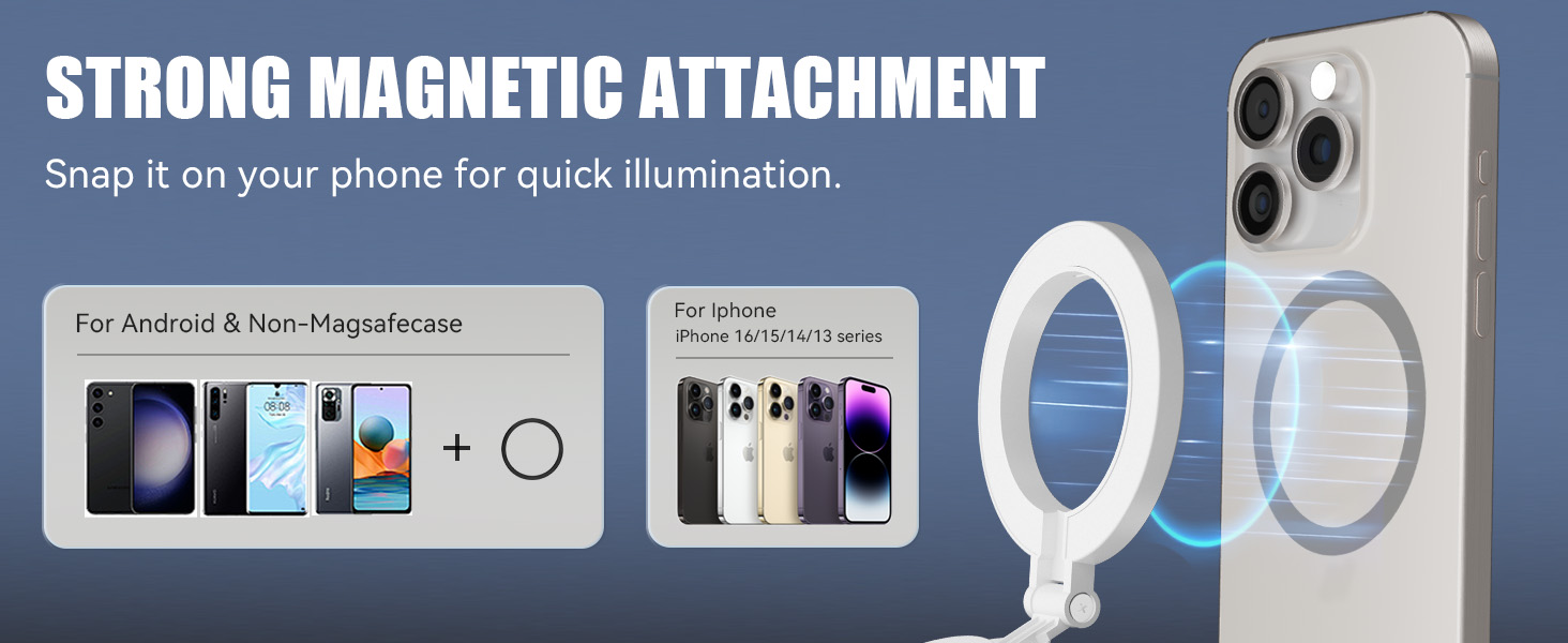 magnetic selfie light