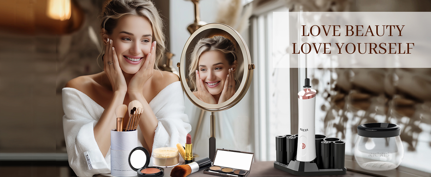  makeup brush cleaner and dryer tools