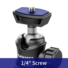 The selfie stick tripod for the camera GoPro comes with a tripod lock