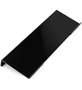 Laborio Acrylic Computer Keyboard Stand for Desktop (Black), Ergonomic Keyboard Tilted Elevated R...