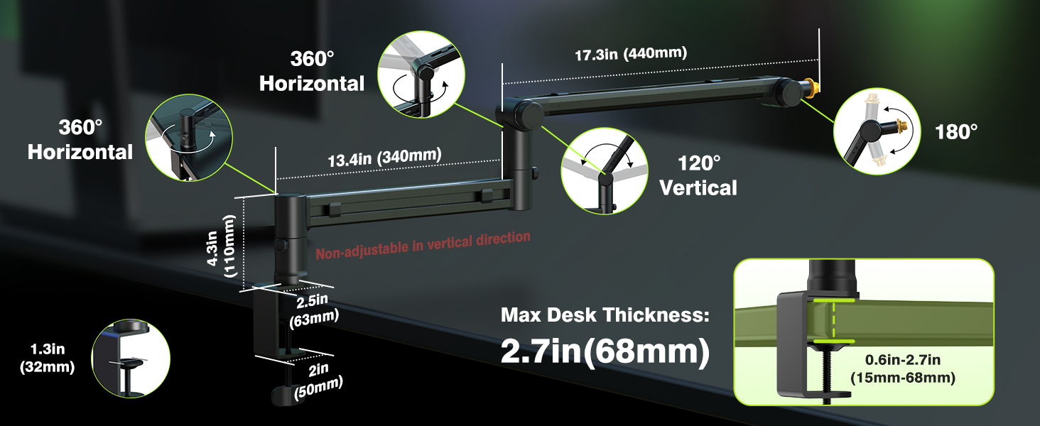 780mm Extra-Long Reach