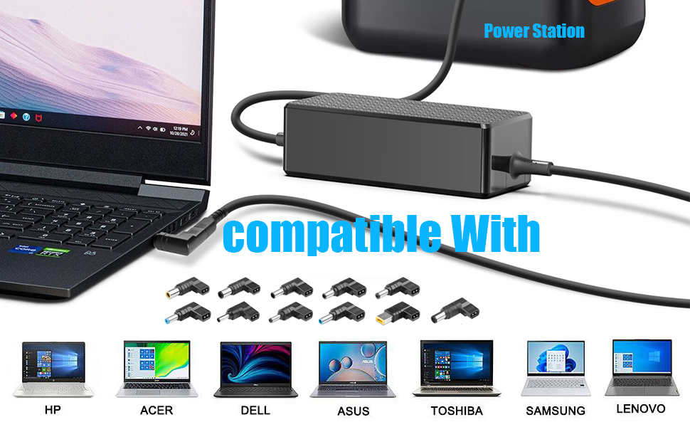 100w universal laptop dc adapter