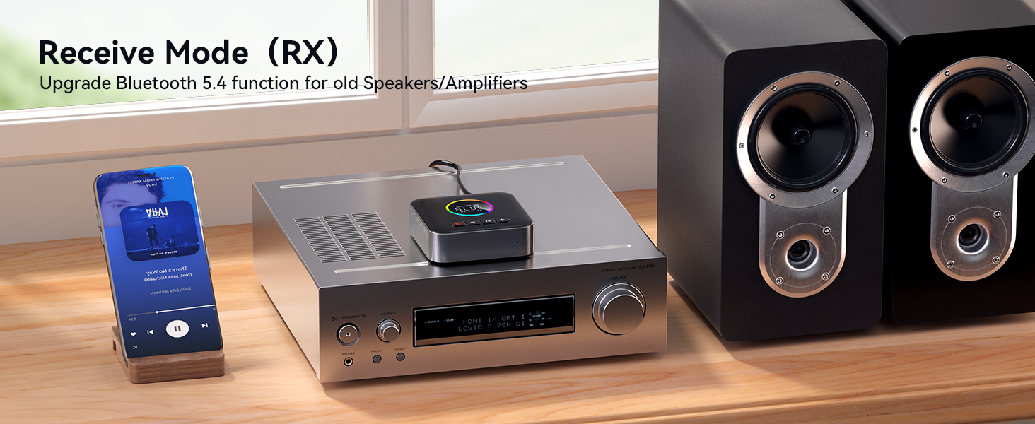 bluetooth receiver for home stereo