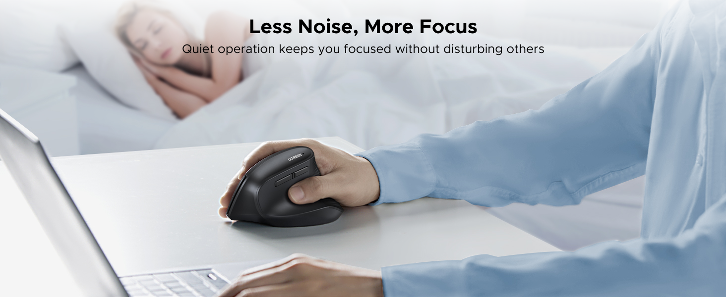 UGREEN Vertical Ergonomic Mouse