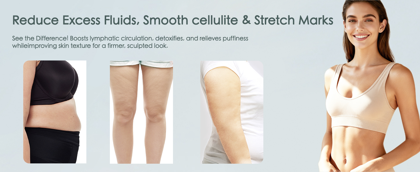 Lymphatic Drainage Massager , Cellulite Massage Tool