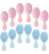 12 pcs Mini Hair Brush,Travel Detangling Brush with Exquisite Packaging Box,Mini Brush for Most H...