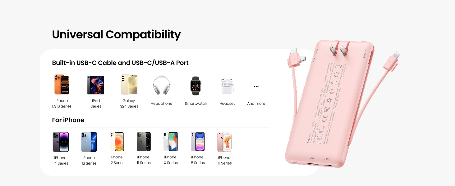 Universal Compatibility-Pink