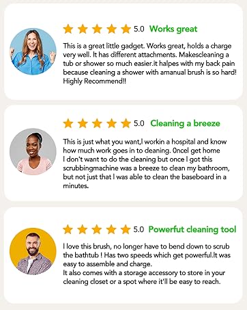 electric spin scrubber