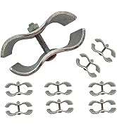 Dog Kennel Clamps &amp; Panel Clamps For Chain Link Fence Made To Fit 1 5/8" Round Posts. Fence Panel...